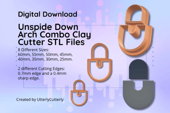 Discover the Versatile Clay Cutter STL File Upside Down Arch Co