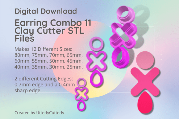 Explore Creativity with Earring Combo 11