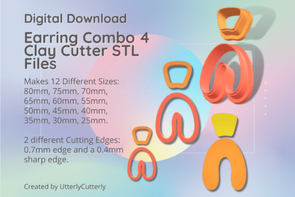 Exploring the Versatility of Earring Combo 4 Clay Cutter - Organic Ar