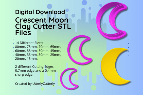 Unlocking Creativity with the Crescent Moon Clay Cutter - STL Digital